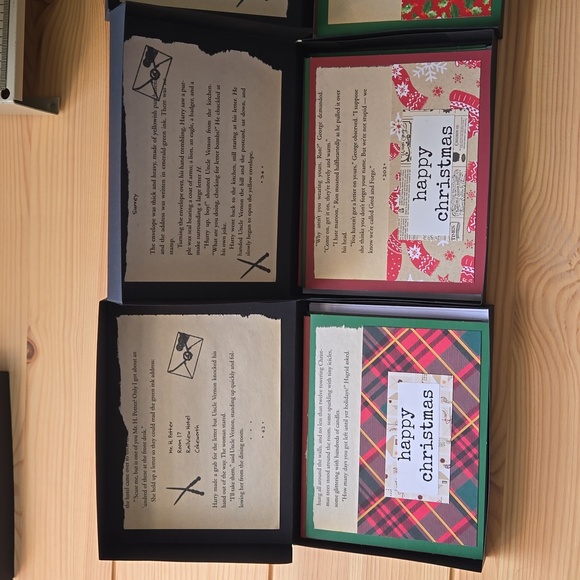 Handmade Harry Potter Themed Boxed Christmas Cards - Picture 9 of 10